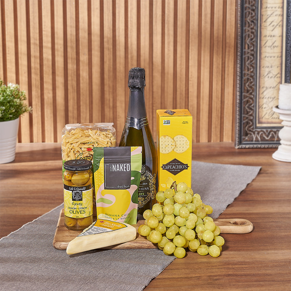 New Year Sparkling Wine Kosher Gift – how the gift is presented