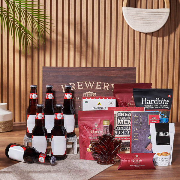 Beer & Gourmet Snack Gift Set Beer gift baskets Los Angeles