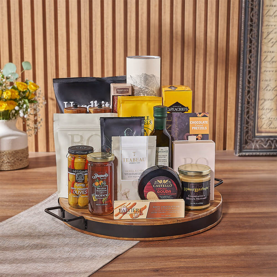 Get This Party Started Platter, liquor gift, liquor, gourmet gift, gourmet, chocolate gift, chocolate, Los Angeles delivery