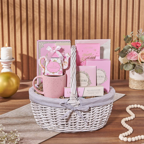 Happy Birthday Tea Gift Basket Tea gift baskets Los Angeles delivery Los Angeles Baskets