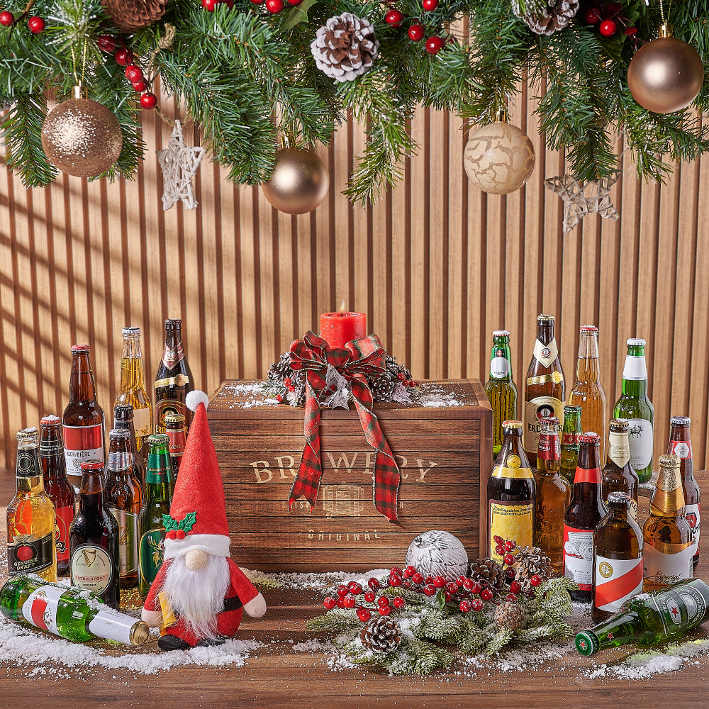 24 Bottle Beer Gift Box – how the gift is presented