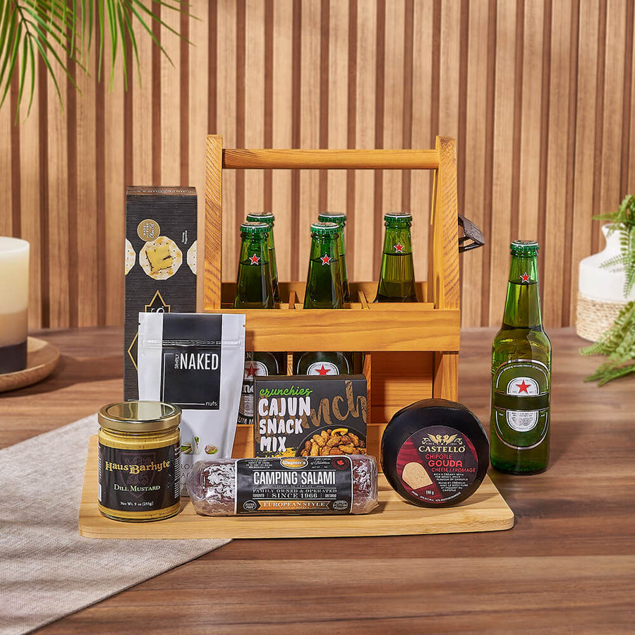 Meat, Cheese & Beer Gift Set, beer gift, beer, charcuterie gift, charcuterie, Los Angeles delivery