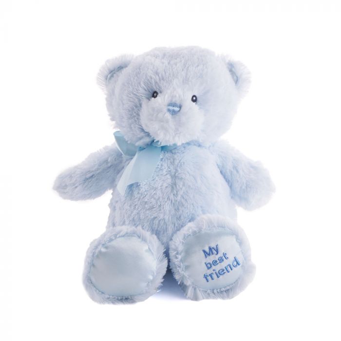 Blue Best Friend Baby Plush Bear from Los Angeles Baskets - Los Angeles Delivery
