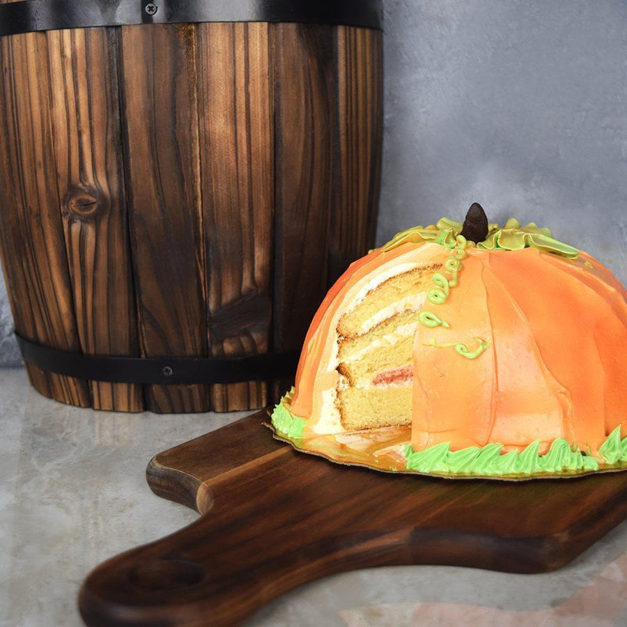 Halloween Pumpkin Cake from Los Angeles Baskets - Los Angeles Delivery