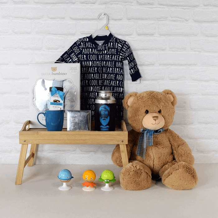 Plush Teddy Baby Gift Set – how the gift is presented