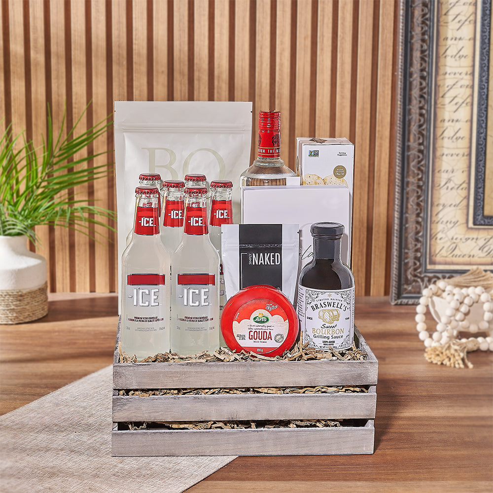 Elevate your party with our Chocolate &amp;amp; Cheese Celebration Gift Set, Los Angeles delivery 