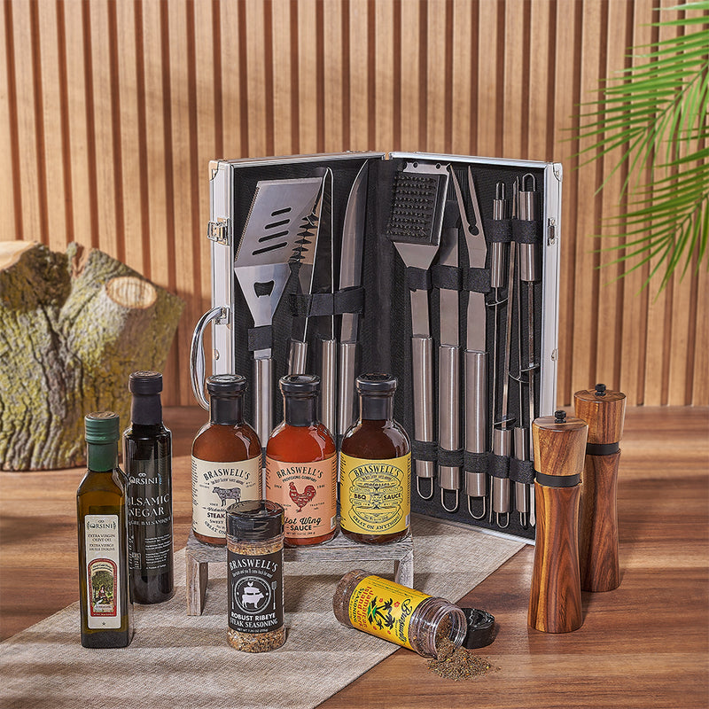 Zesty Barbeque Grill Gift Set