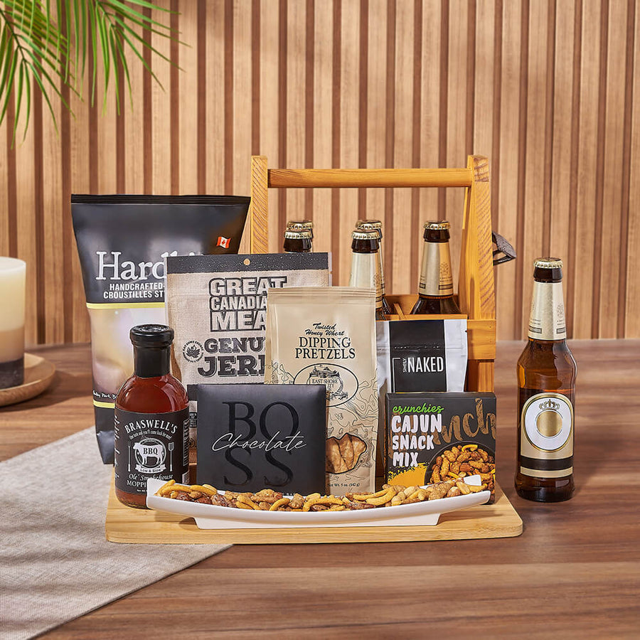 Beer Lover’s Gourmet Gift Basket from Connecticut Baskets - Los Angeles Delivery