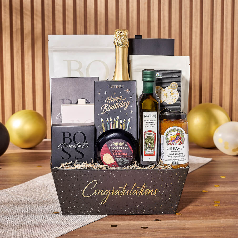 Birthday Party &amp; Champagne Gift, champagne gift, champagne, sparkling wine gift, sparkling wine, chocolate gift, chocolate, Los Angeles delivery