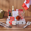 Canada Day Champagne Grilling Gift, champagne gift, champagne, sparkling wine gift, sparkling wine, canada day gift, canada day, grill gift, grill, Los Angeles delivery