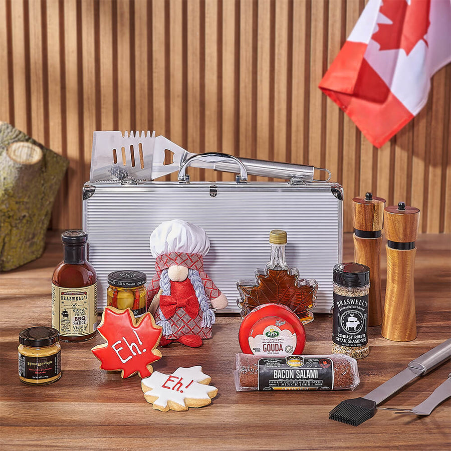 Canada Day Grill Master Gift Set, grill gift, grill, canada day gift, canada day, Los Angeles delivery