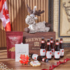 Canada Day Sweet Treat & Beer Gift, beer gift, beer, canada day gift, canada day, cookie gift, cookie, Los Angeles delivery