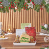 Christmas Cookie Gift Basket is exactly what it sounds like: a delightful assortment of cookies perfect for indulging in during the holiday season - Los Angeles Delivery