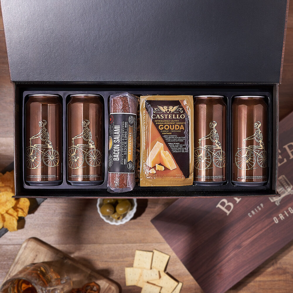 Craft Brew &amp; Charcuterie Gift Box, charcuterie gift, charcuterie, beer gift, beer, Los Angeles delivery