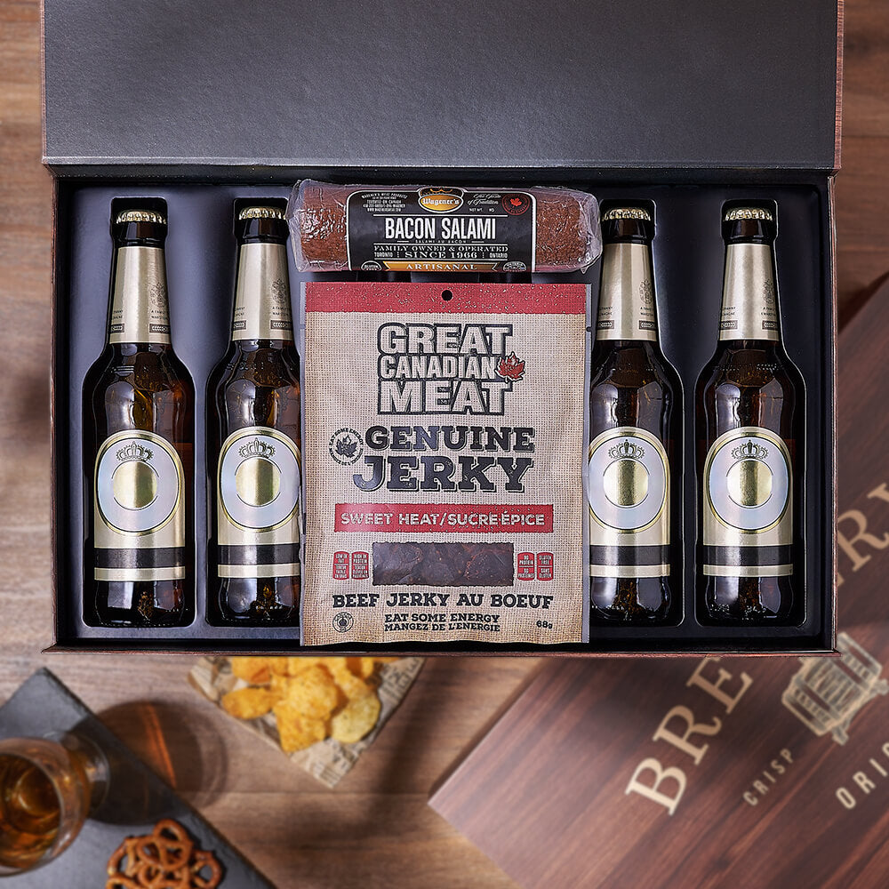 Cured Meat &amp; Beer Box, meat gift, meat, beer gift, beer, Los Angeles delivery