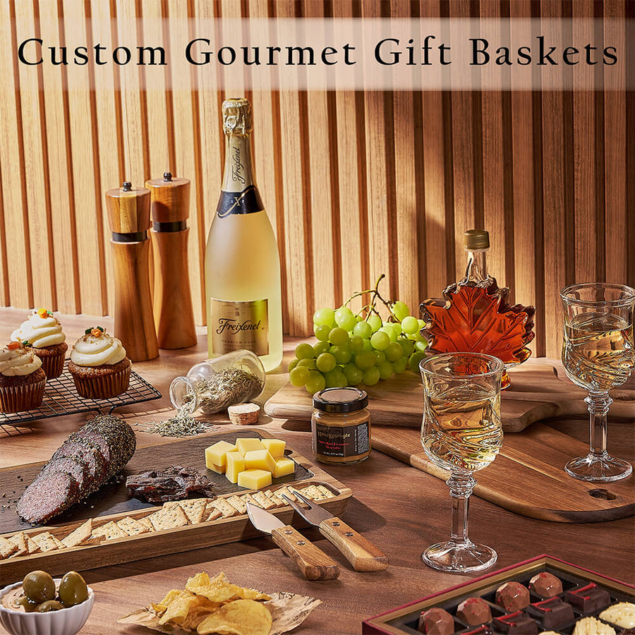 Custom Gourmet Gift Baskets from Los Angeles Baskets - Los Angeles Delivery