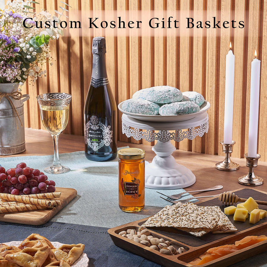 Custom Kosher Gift Basket from Los Angeles Baskets - Los Angeles Delivery