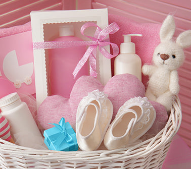 Personalized baby basket online