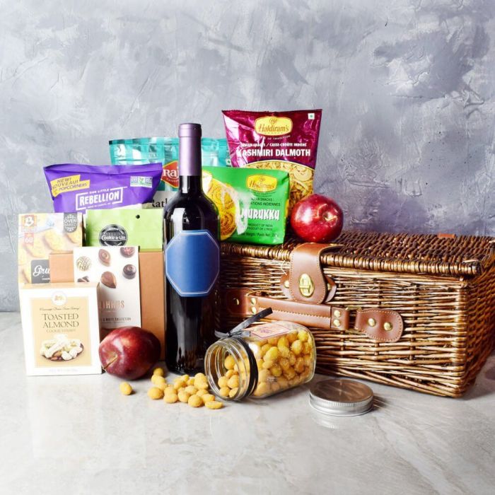 Diwali Gift Basket With Sparkling Gifts &amp; Goodies from Los Angeles Baskets - Los Angeles Delivery