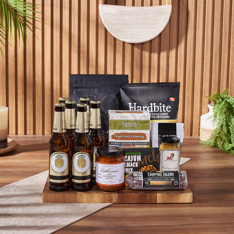 Etobicoke Beer & Crunch Snack Basket, beer gift, beer, snack gift, snack, Los Angeles delivery