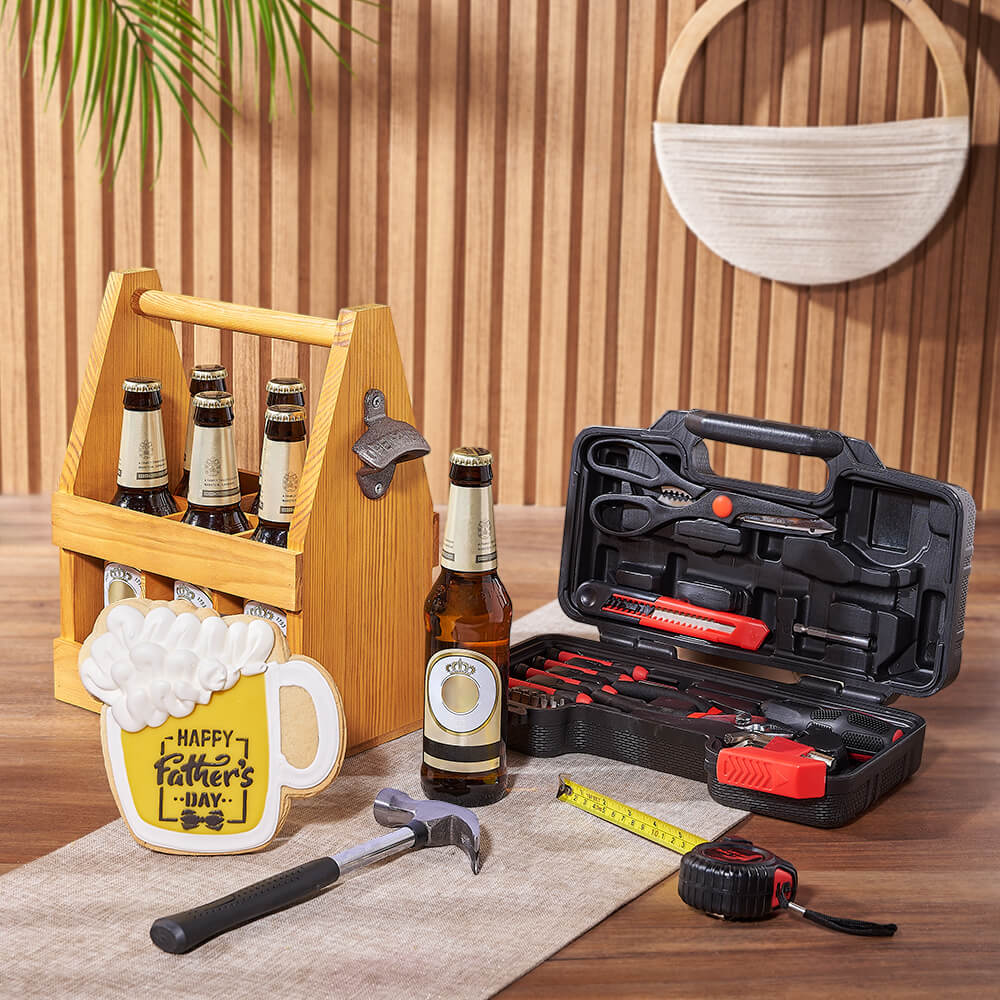 Father's Day Brew & Tool Gift, beer gift, beer, fathers day gift, fathers day, tool gift, tools, Los Angeles delivery