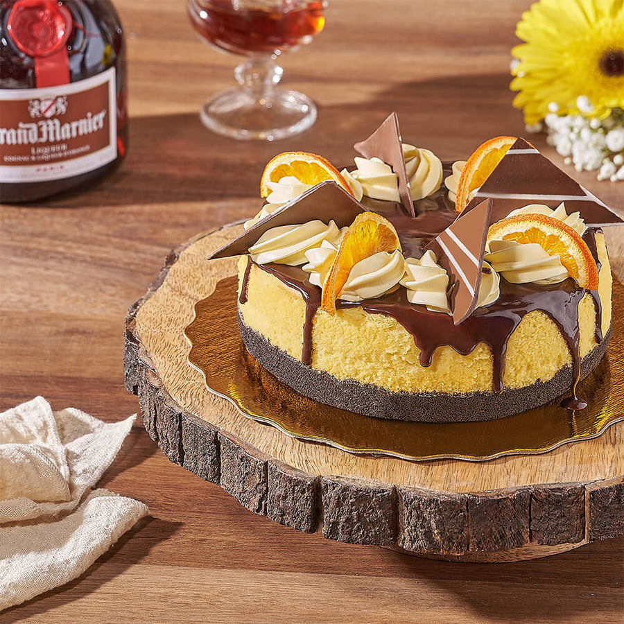 Grand Marnier Cheesecake, cake gift, cake, cheesecake gift, cheesecake, Los Angeles delivery