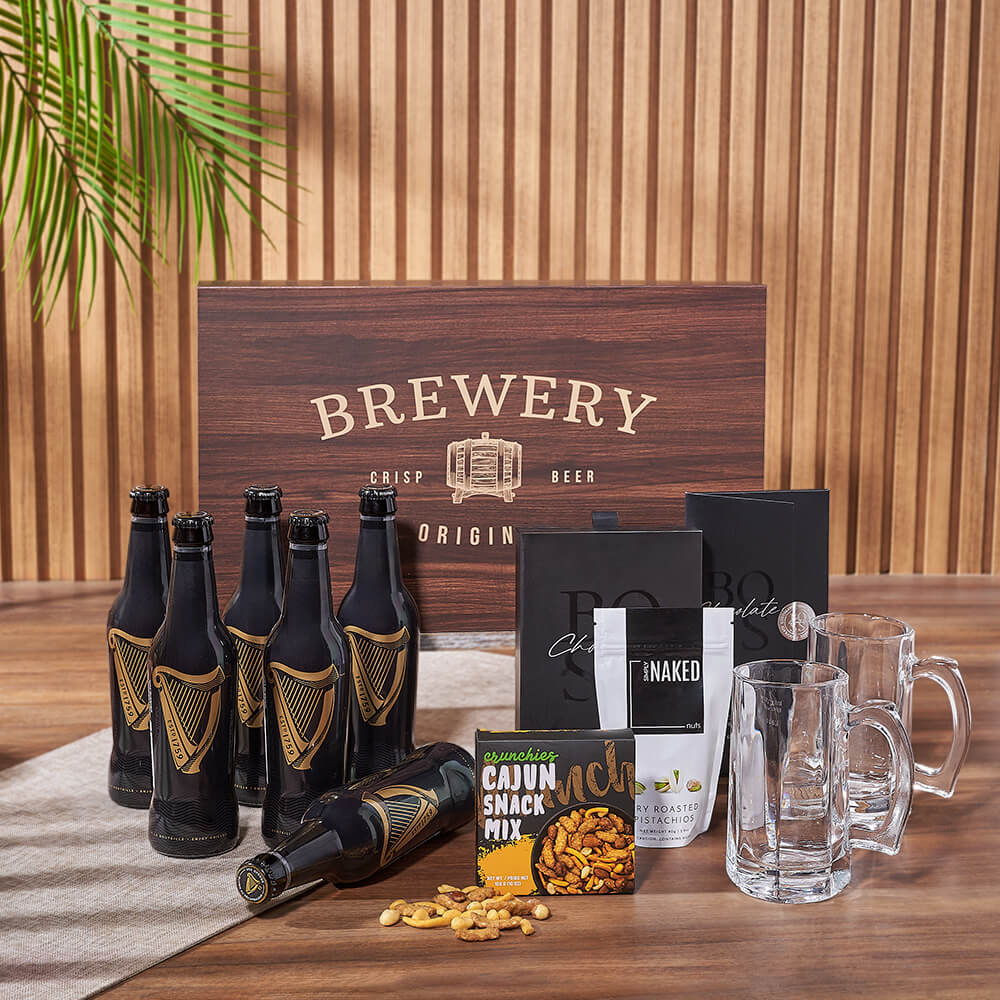 Guinness &amp; Goodies Gift Set, beer gift, beer, guinness gift, guinness, snack gift, snack, Los Angeles delivery