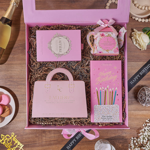 Happy Birthday Chocolate Box - Birthday gift baskets – Los Angeles