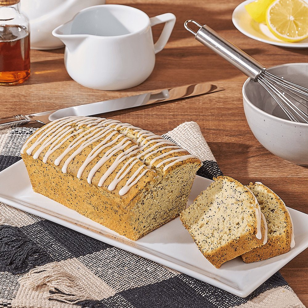 Custom New Year's Gift Baskets - Lemon Poppy Seed Bread