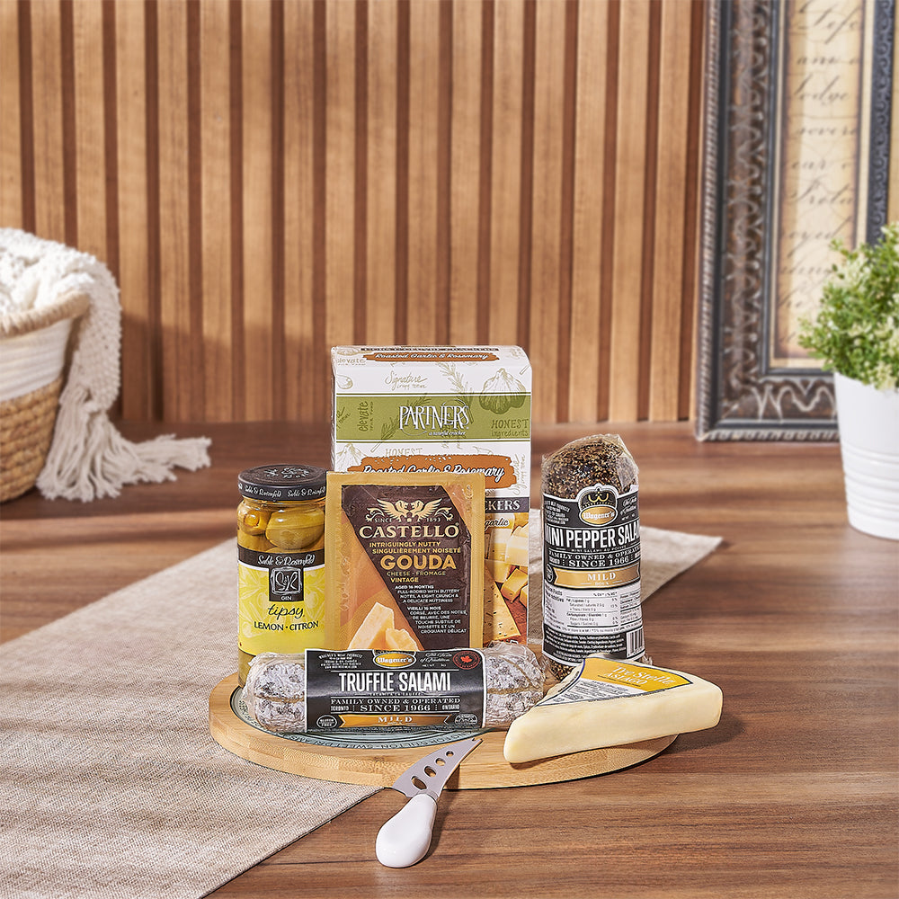 Luxurious Meat &amp; Cheese Gift Set- Los Angeles Delivery