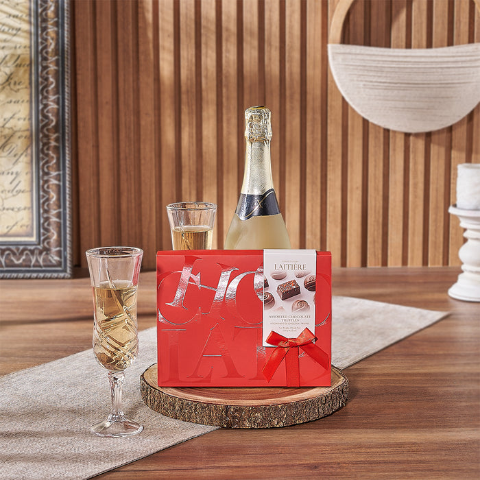 Maryvale Champagne & Truffle Gift from Los Angeles Baskets - Champagne Gift Set - Los Angeles Delivery