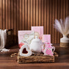 Rosedale Tea Time Gift Basket, tea gift, tea, cookie gift, cookie, chocolate gift, chocolate, Los Angeles delivery