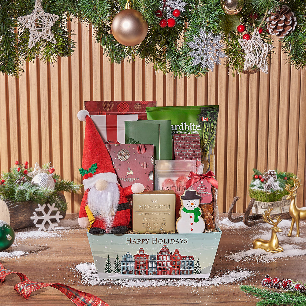 Santa’s Gourmet Snack &amp; Treat Set, christmas gift, christmas, chocolate gift, chocolate, Los Angeles delivery