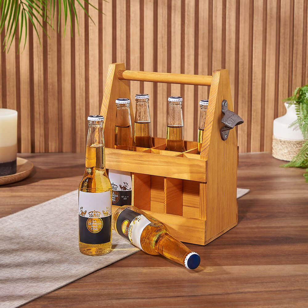 Six Pack Beer &amp; Carrier Gift, beer gift, beer, Los Angeles delivery