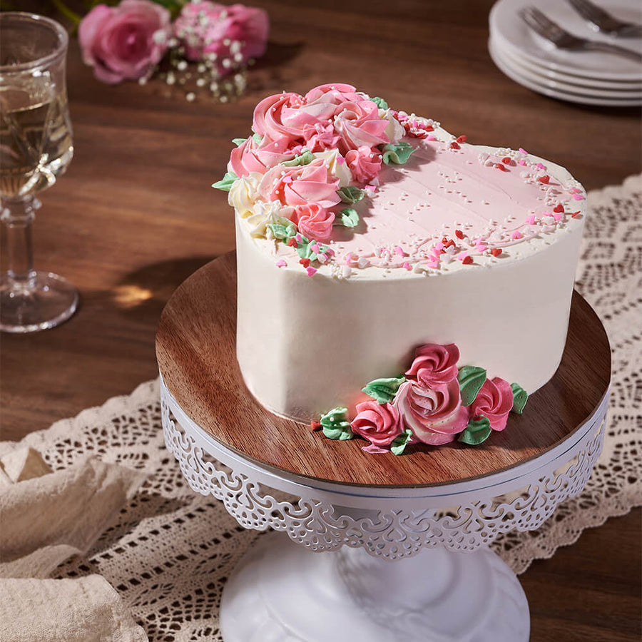 Vanilla & Raspberry Delight Cake, mothers day cake, mothers day, cake gift, cake, Los Angeles Delivery