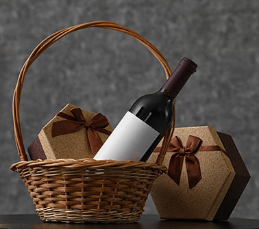 Thinking of You Gift Basket - Choose Your Liquor - www.GiveThemBeer.com