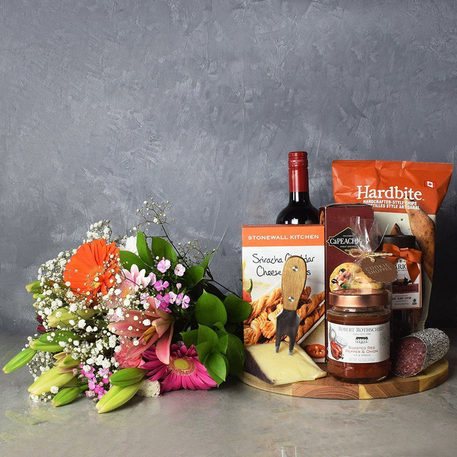 A Cozy Welcome Home Gift Set from Los Angeles Baskets - Los Angeles Delivery