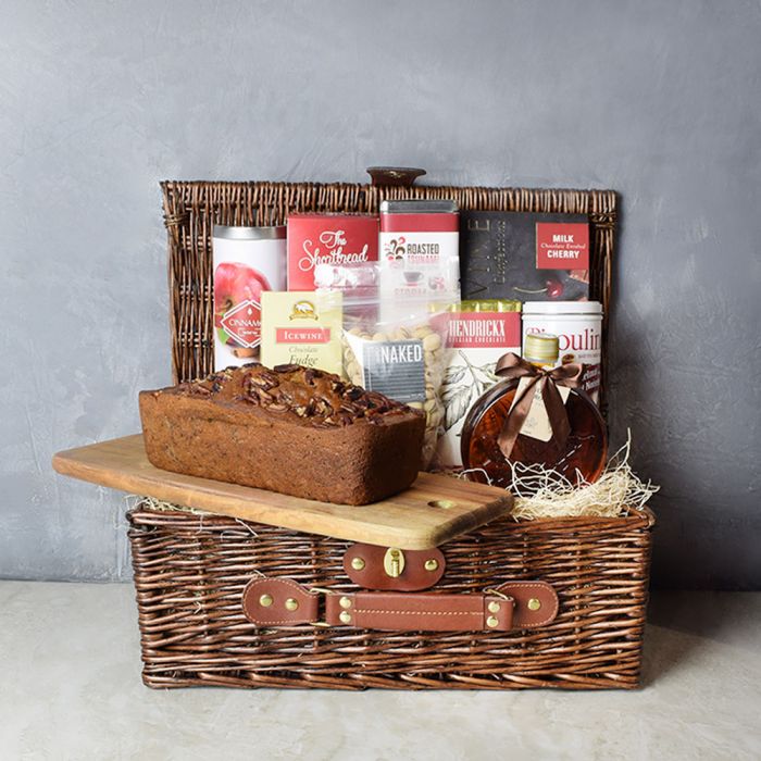 Banana Bread Picnic Gift Basket from Los Angeles Baskets - Los Angeles Delivery