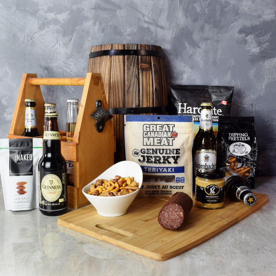 Beer Lover’s Gourmet Gift Basket from Los Angeles Baskets - Los Angeles Delivery