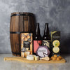 Cheesy Craft Beer Basket from Los Angeles Baskets - Beer Gift Basket - Los Angeles Delivery