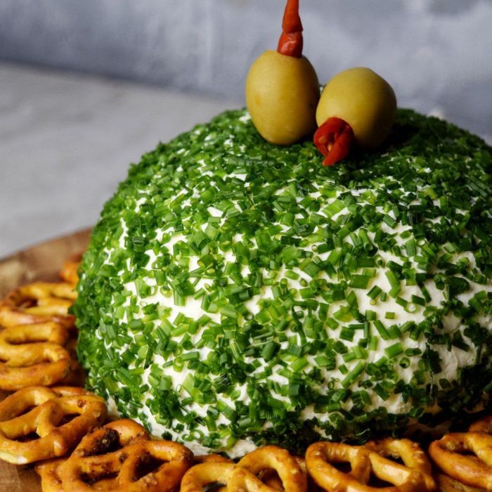 Chive Cheese Ball from Los Angeles Baskets - Los Angeles Delivery