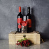 Christmas Wine Duo from Los Angeles Baskets - Los Angeles Delivery