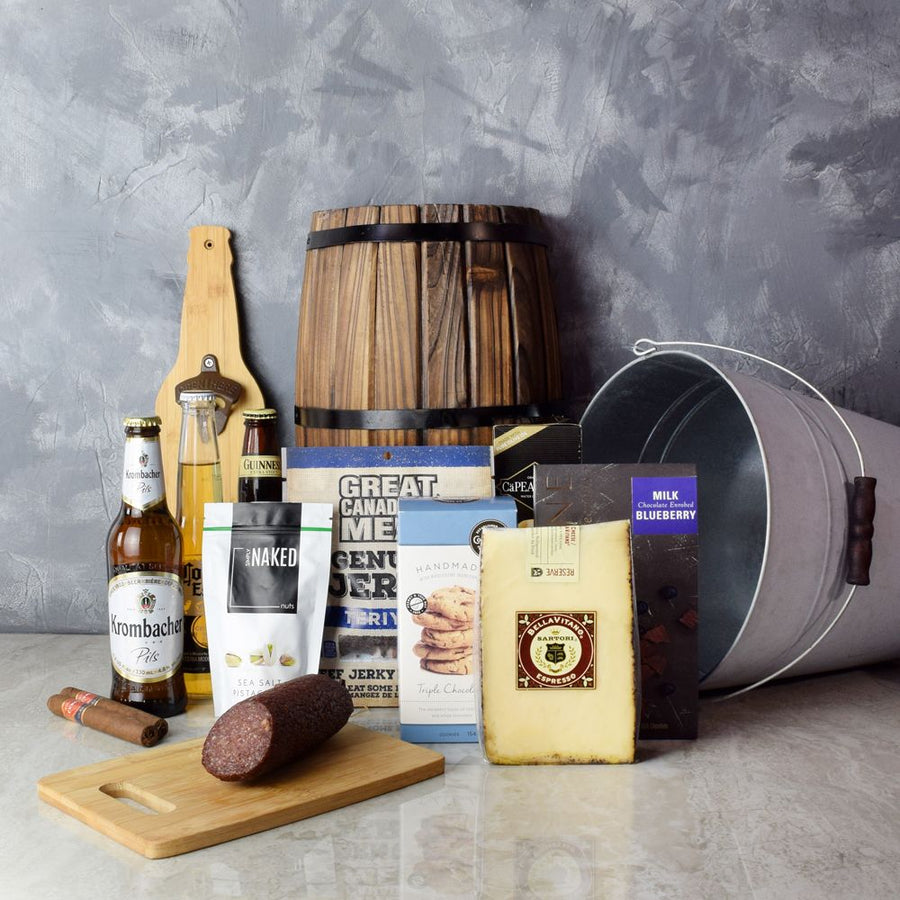 Classic Elegance Beer Gift Set from Los Angeles Baskets - Beer Gift Basket - Los Angeles Delivery