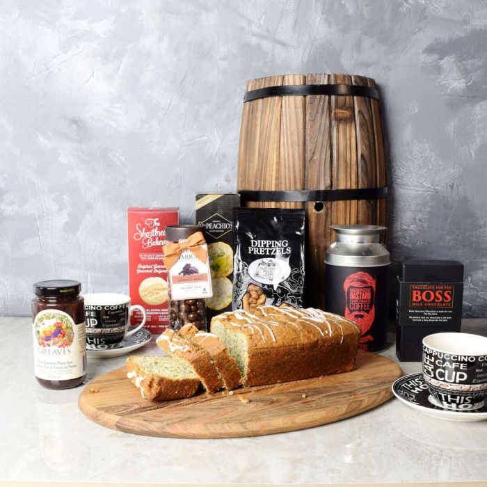Coffee & Lemon Loaf Gift Set from Los Angeles Baskets - Gourmet Gift Basket - Los Angeles Delivery