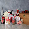 Cozy Holiday Wine Gift Basket from Los Angeles Baskets - Holiday GIft Basket - Los Angeles Delivery