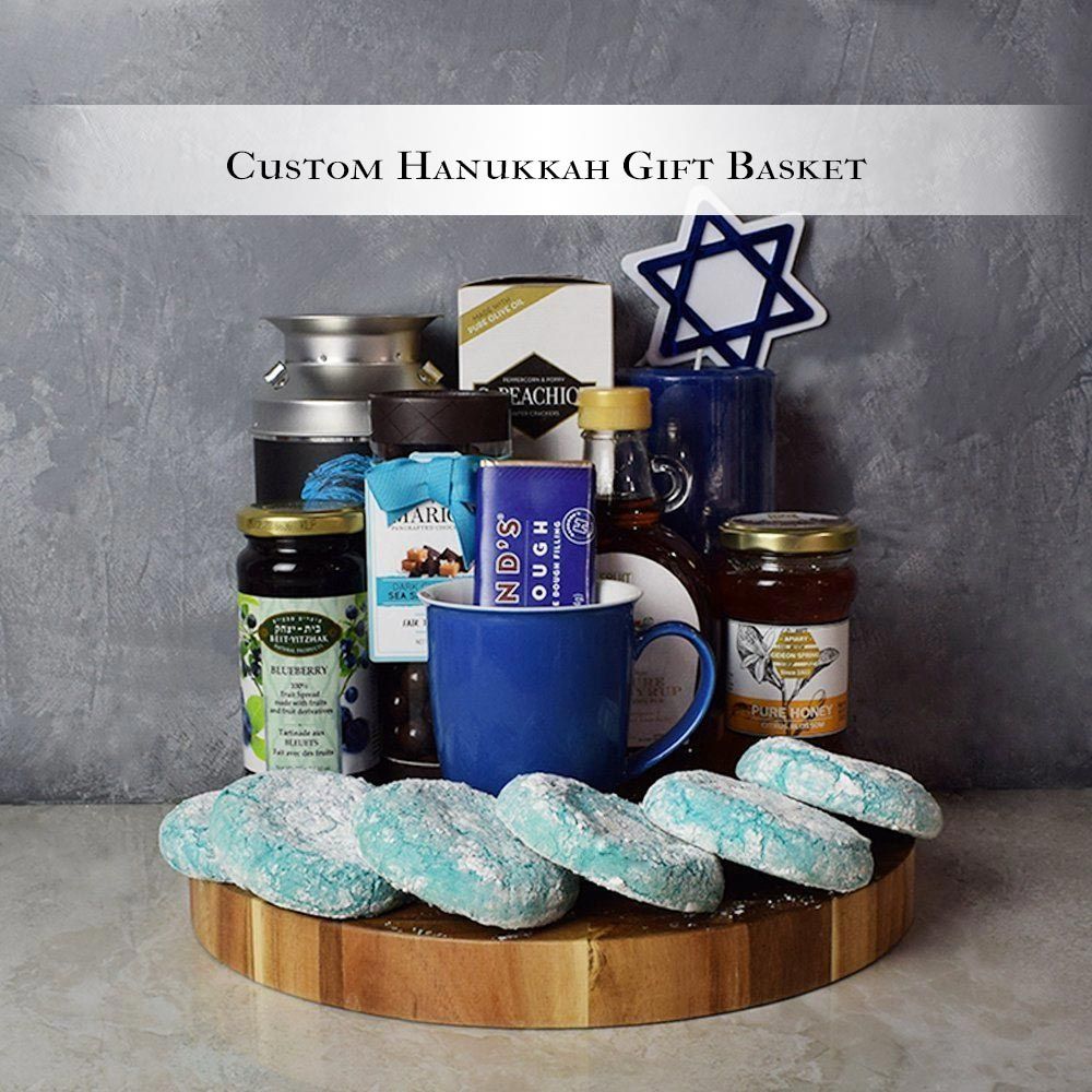 Custom Hanukkah Gift Basket from Los Angeles Baskets - Los Angeles Delivery