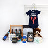 Deluxe Baby Boy Blue Gift Set from Los Angeles Baskets - Los Angeles Delivery