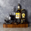 Deluxe Decanter Basket is a wonderful way to send someone your regards, courtesy from Los Angeles Baskets - Los Angeles Delivery