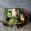 Deluxe Holiday Beer & Cheese Ball Gift Basket from Los Angeles Baskets - Los Angeles Delivery