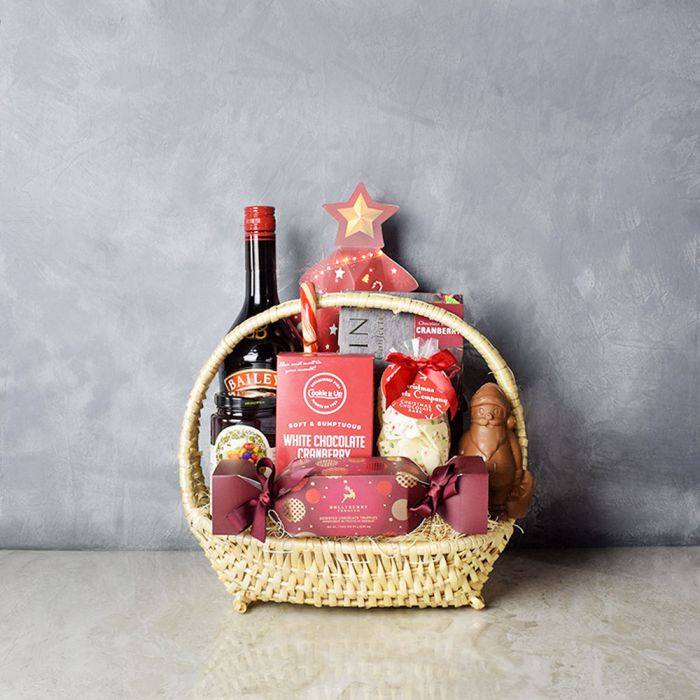  Divine Christmas Liquor Set from Los Angeles Baskets - Los Angeles Delivery